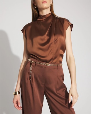 Elongated Chain Link Belt