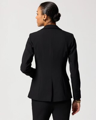 WHBM® Luxe Stretch One-Button Blazer click to view larger image.