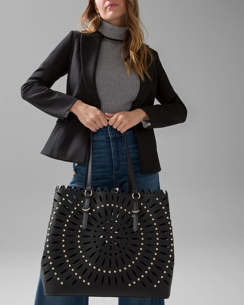 Laser cut tote bag discount