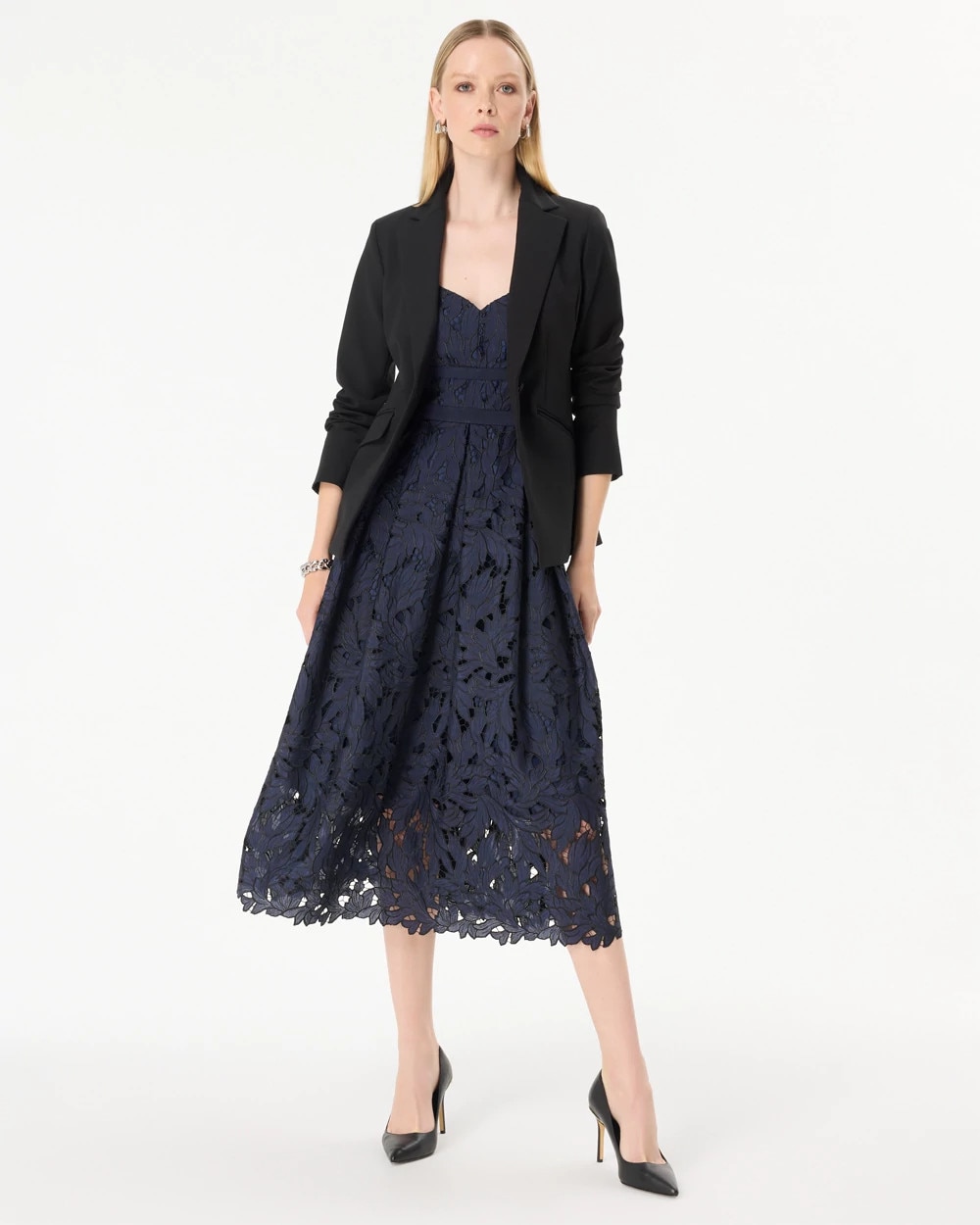 Lace Midi Dress