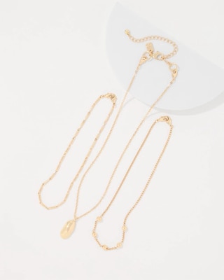Sculptural Pendant Convertible Necklace click to view larger image.
