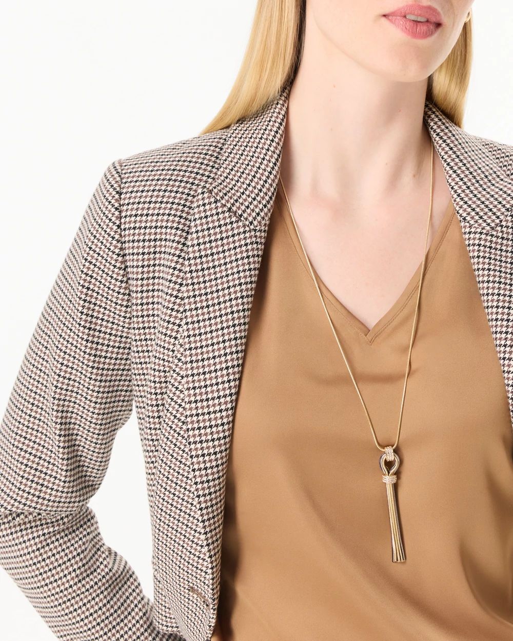 Fringe Pendant Necklace