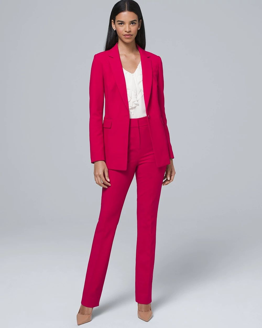 Luxe Suiting Blazer Jacket