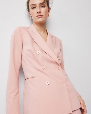 Petite Double-Breasted Blazer