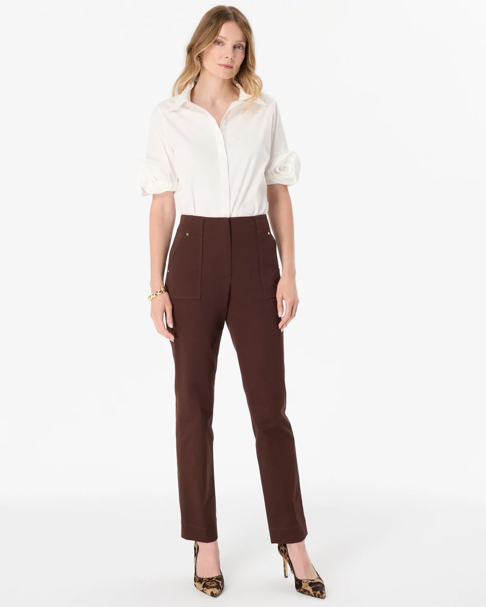 Petite Straight Leg Pant