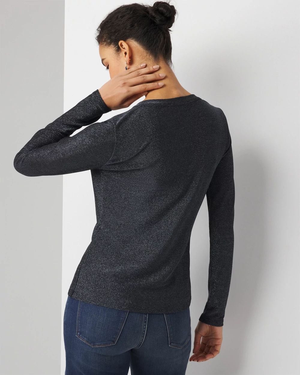 Sparkle Knit Top