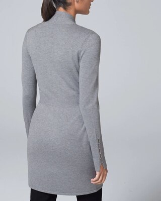 Belted Modern Ribbed Cardigan