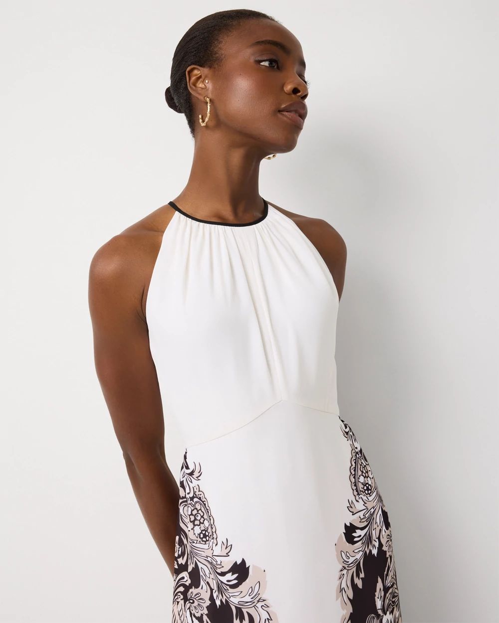 Halter Maxi Dress click to view larger image.