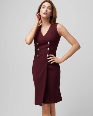 Sleeveless Blazer Dress