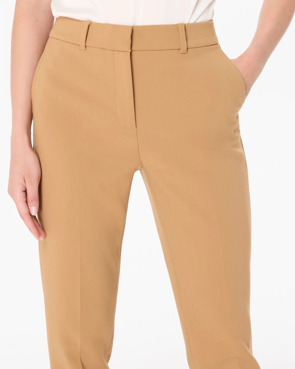 Luxe Stretch High-Rise Elle Slim Ankle Pant click to view larger image.