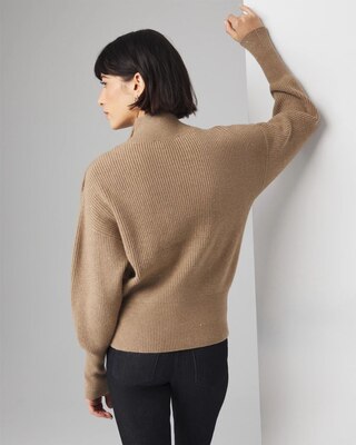 Sequin Mockneck Sweater
