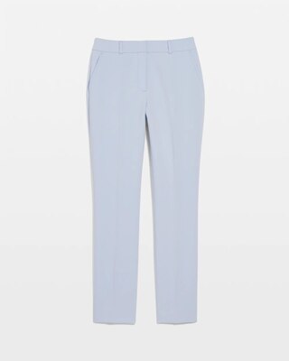 WHBM® Elle Slim Ankle Luxe Double Weave Pants click to view larger image.