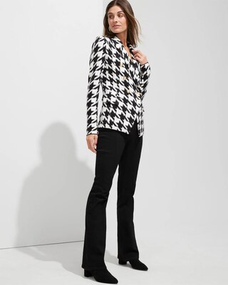 Outlet WHBM Houndstooth Sweater Jacket