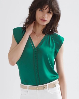 Flutter Sleeve Top
