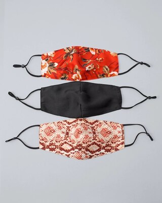 3 Pack Of Non-Medical Face Coverings