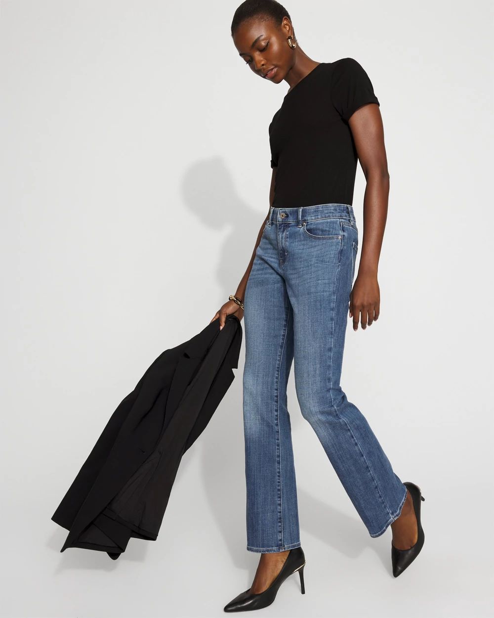 Easy Crewneck Tee click to view larger image.