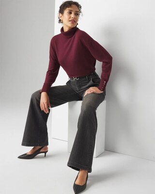 Relaxed Turtleneck Sweater click to view larger image.