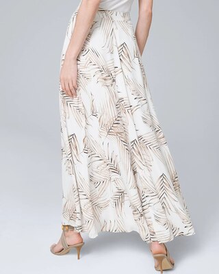 FLORAL ICONIC MAXI SKIRT