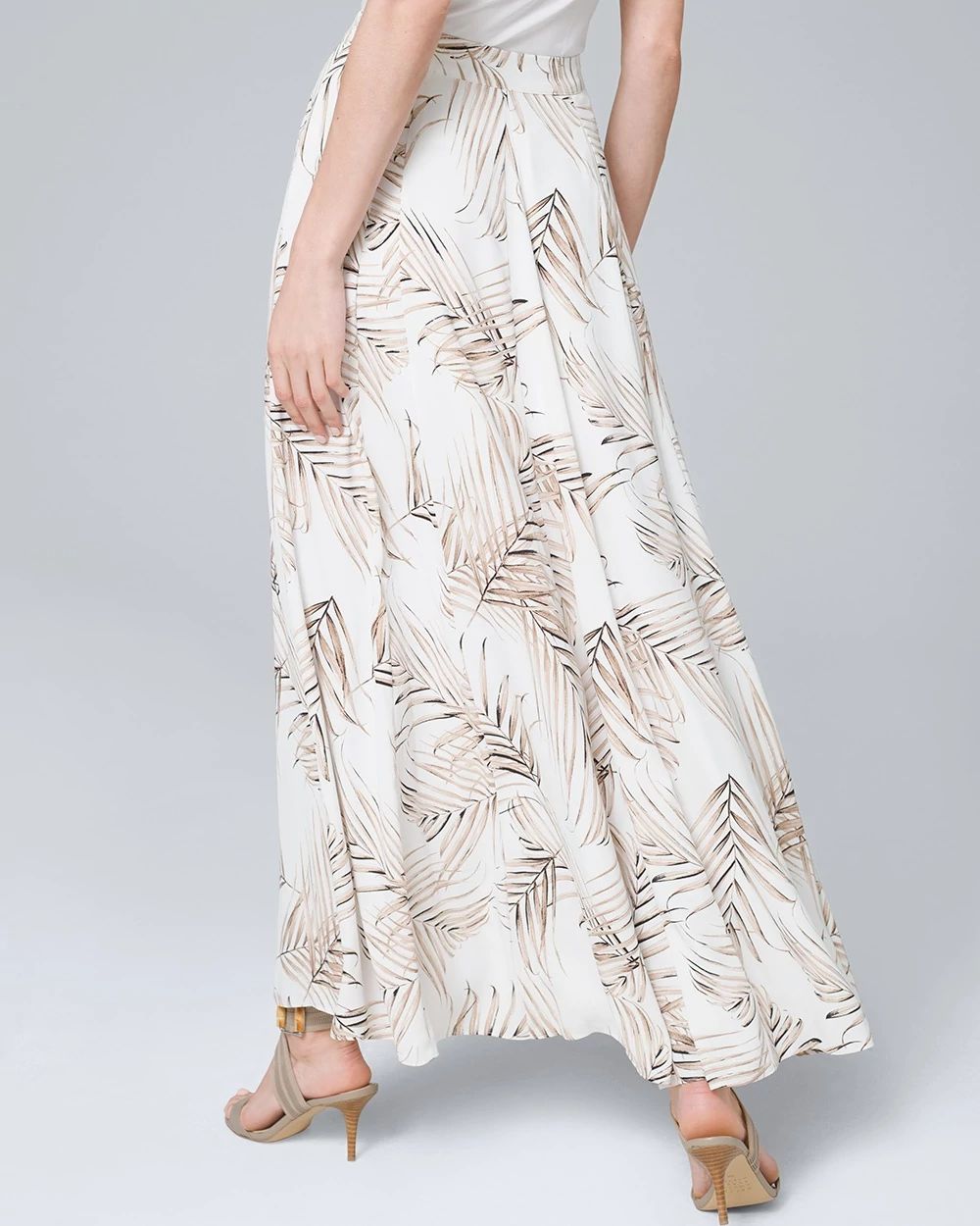 FLORAL ICONIC MAXI SKIRT