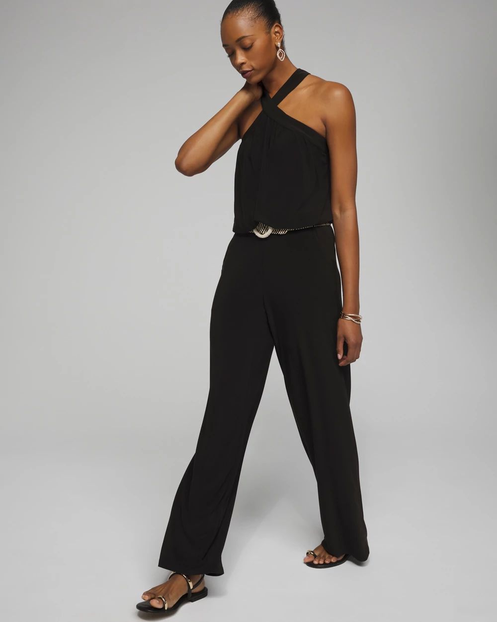 Outlet WHBM Wide-Leg Pants click to view larger image.