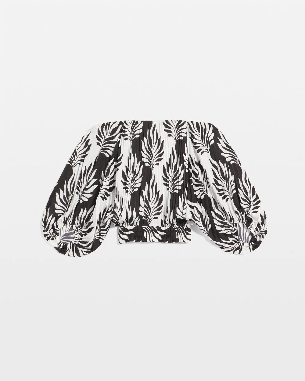 Petite Off-the-Shoulder Kimono Sleeve Blouse