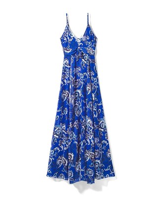 Mix Print Maxi Dress
