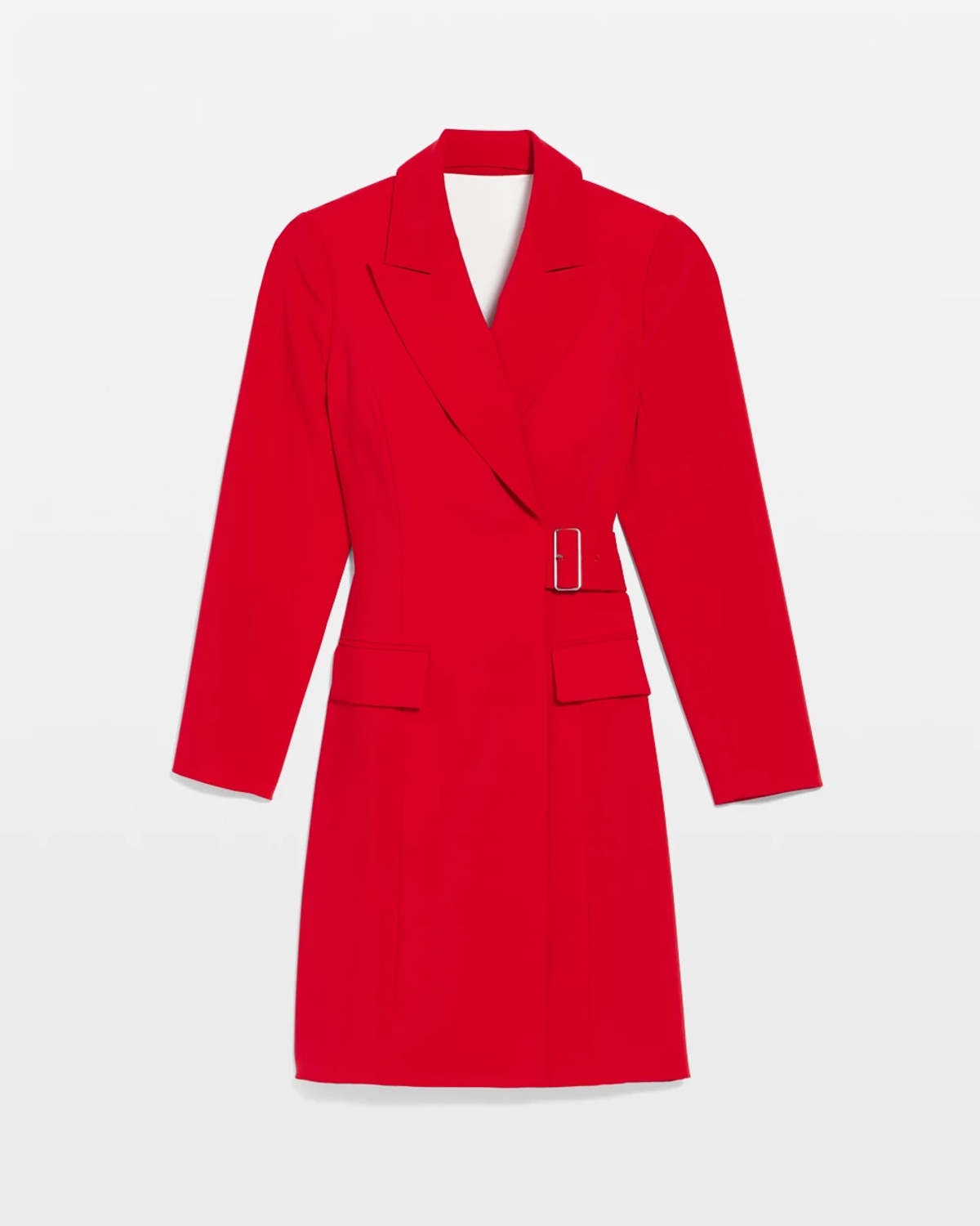 White House Black Market Petite Blazer Dress In Red