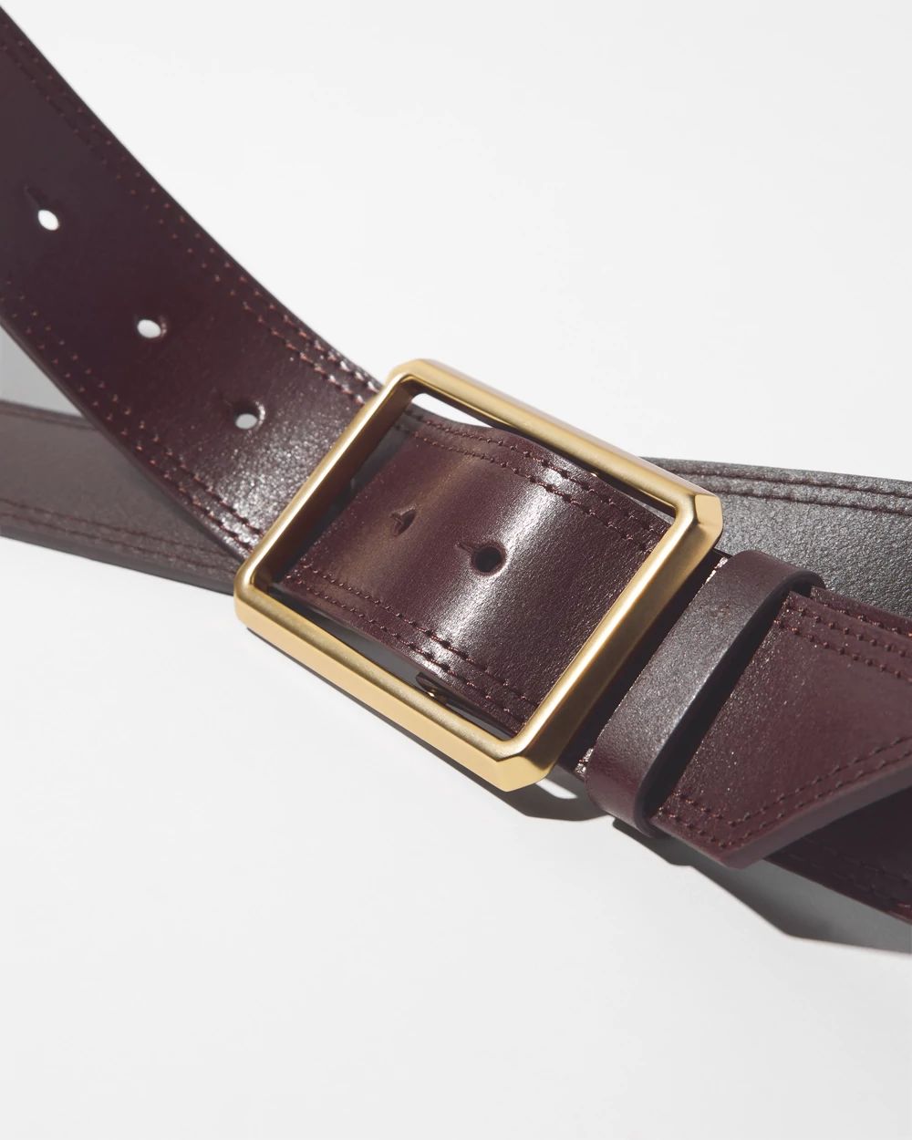 Lived-In Leather Denim Belt