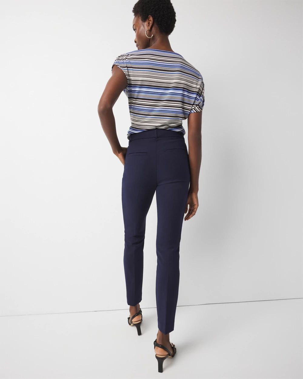 WHBM® Elle Slim Ankle Comfort Stretch Pants