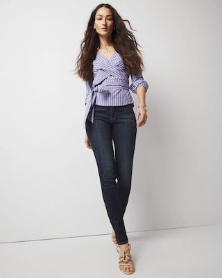 High-Rise Everyday Soft Skinny Ankle Jeans click to view larger image.
