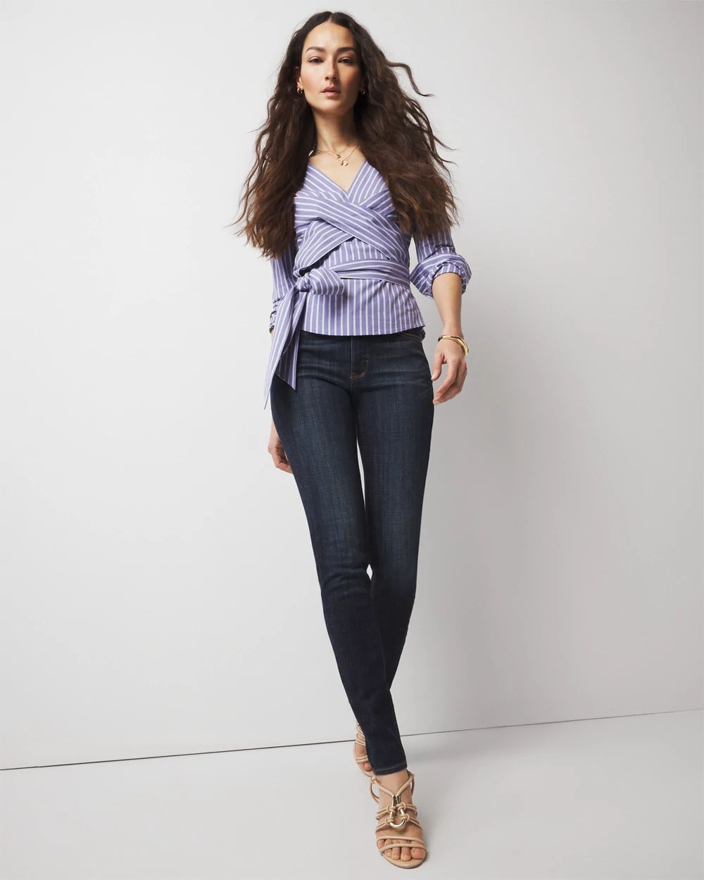 High-Rise Everyday Soft Skinny Ankle Jeans click to view larger image.