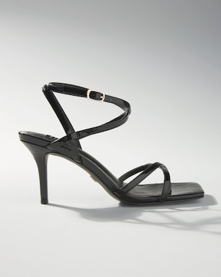 Strappy Mid-Heel Sandal click to view larger image.