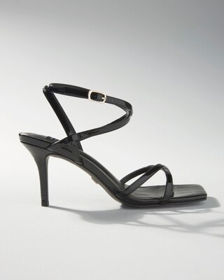 Strappy Mid-Heel Sandal
