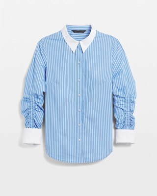 Cuffed Poplin Shirt click to view larger image.