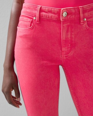 Mid-Rise Skinny Ankle Jeans