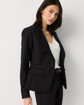 WHBM® Two-Button Studio Blazer