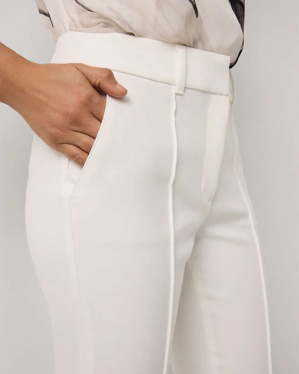 High Rise Zoey Straight Pant click to view larger image.