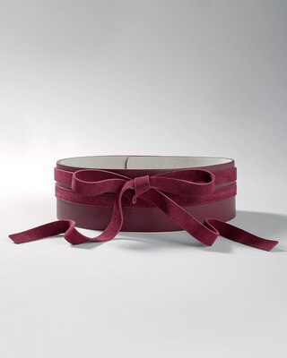 Tie-Front Obi Belt