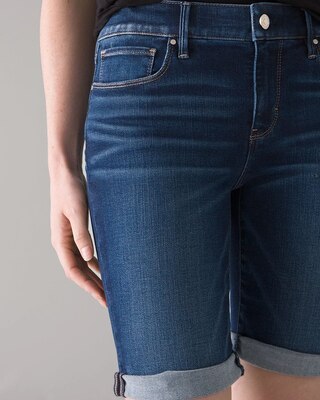 Mid-Rise Everyday Soft Denim™ Bermuda Shorts