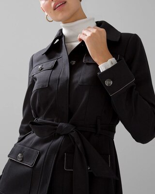 Petite Military Style Topper