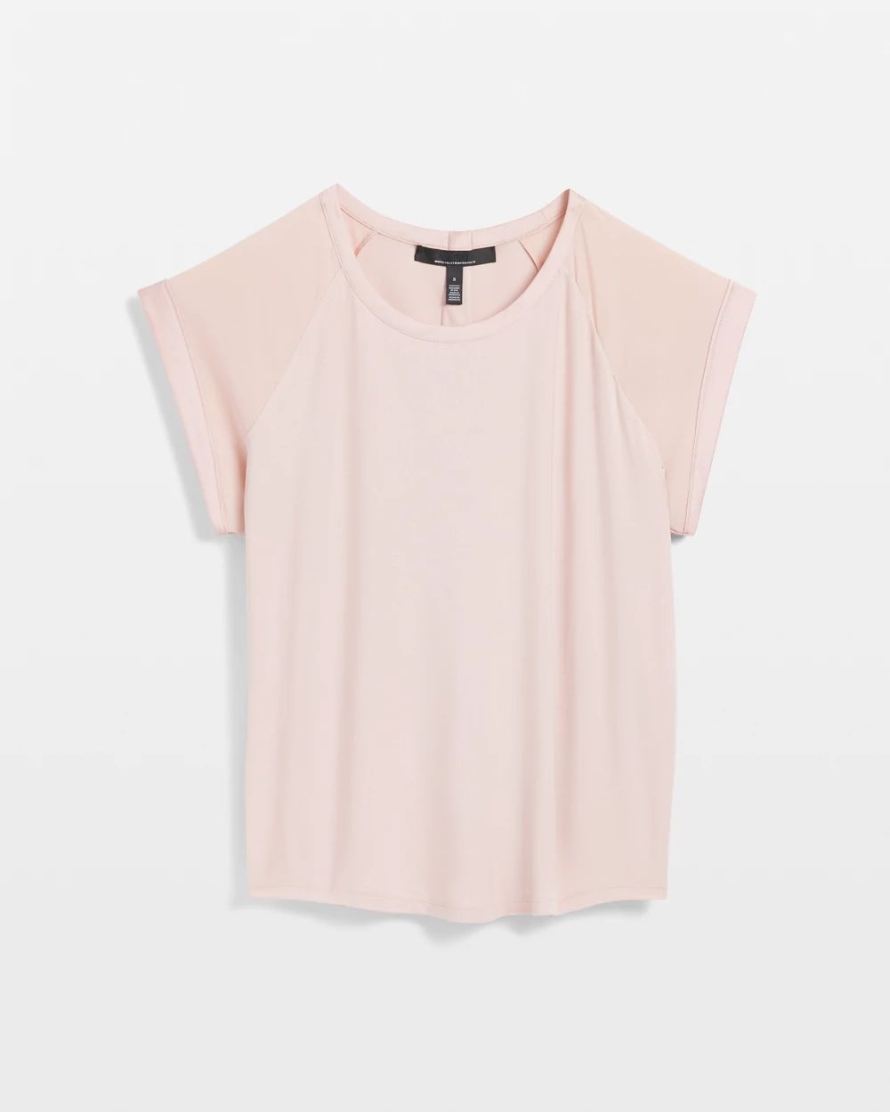 Woven Inset Tee click to view larger image.