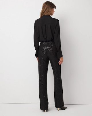 Sequin + Lace Riley Trouser