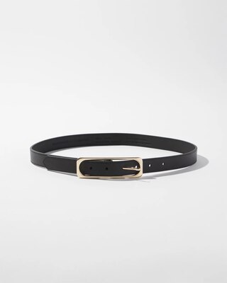 Elongated Buckle Pant Belt click to view larger image.