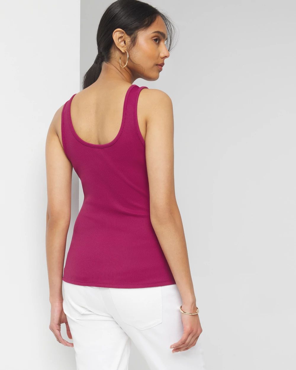 WHBM® FORME Rib Scoop Tank
