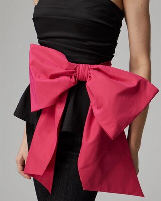 Drama Bow Bustier Top