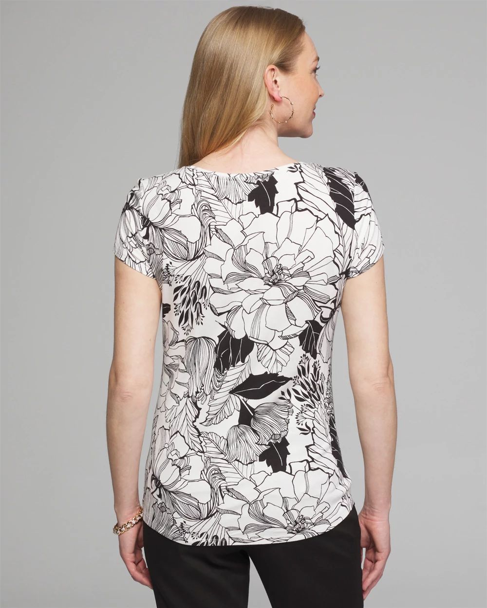 Outlet WHBM Crew-Neck Foundation Tee
