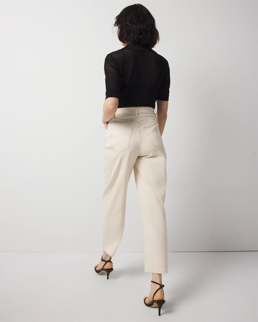 Extra High-Rise Barrel Jean