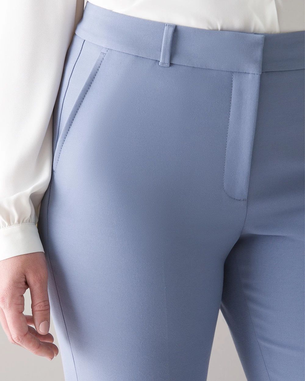 Curvy WHBM® Elle Slim Ankle Comfort Stretch Pant click to view larger image.