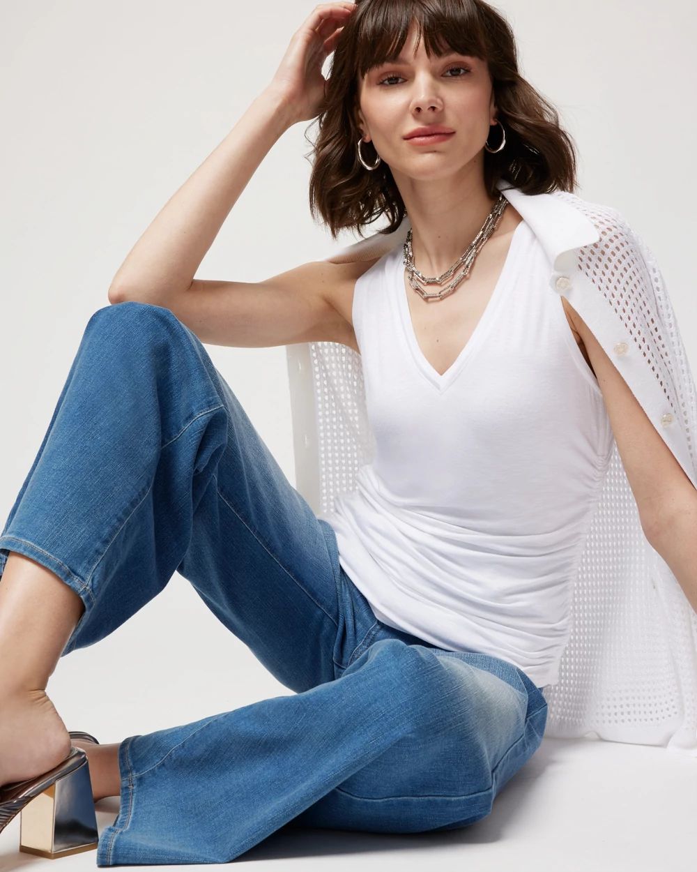Ruched Side Tank