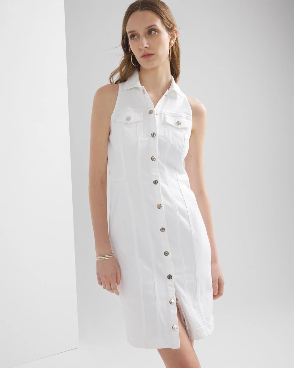denim dress tie Women's I'm All In Dark Wash Tie-Belt Midi | Size: S Premium polyester dpa-clothing-available 颜色:Orange Summer Dresses Cute Tops